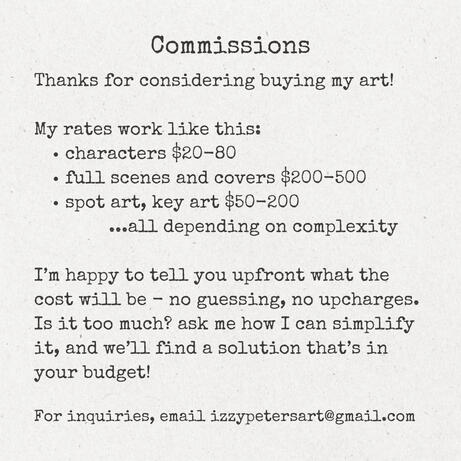 Commission Card Commission Card